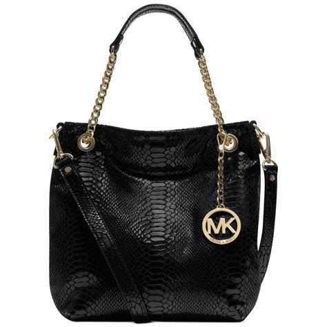 michael kors jet set chain black tote|jet set small Michael Kors.